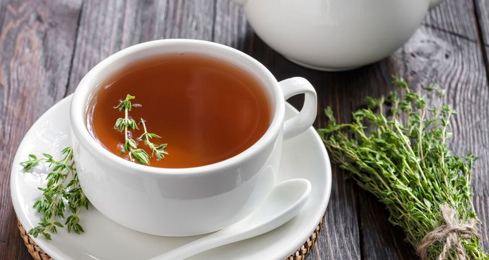 Tymeal tea will help a woman quit drinking alcohol